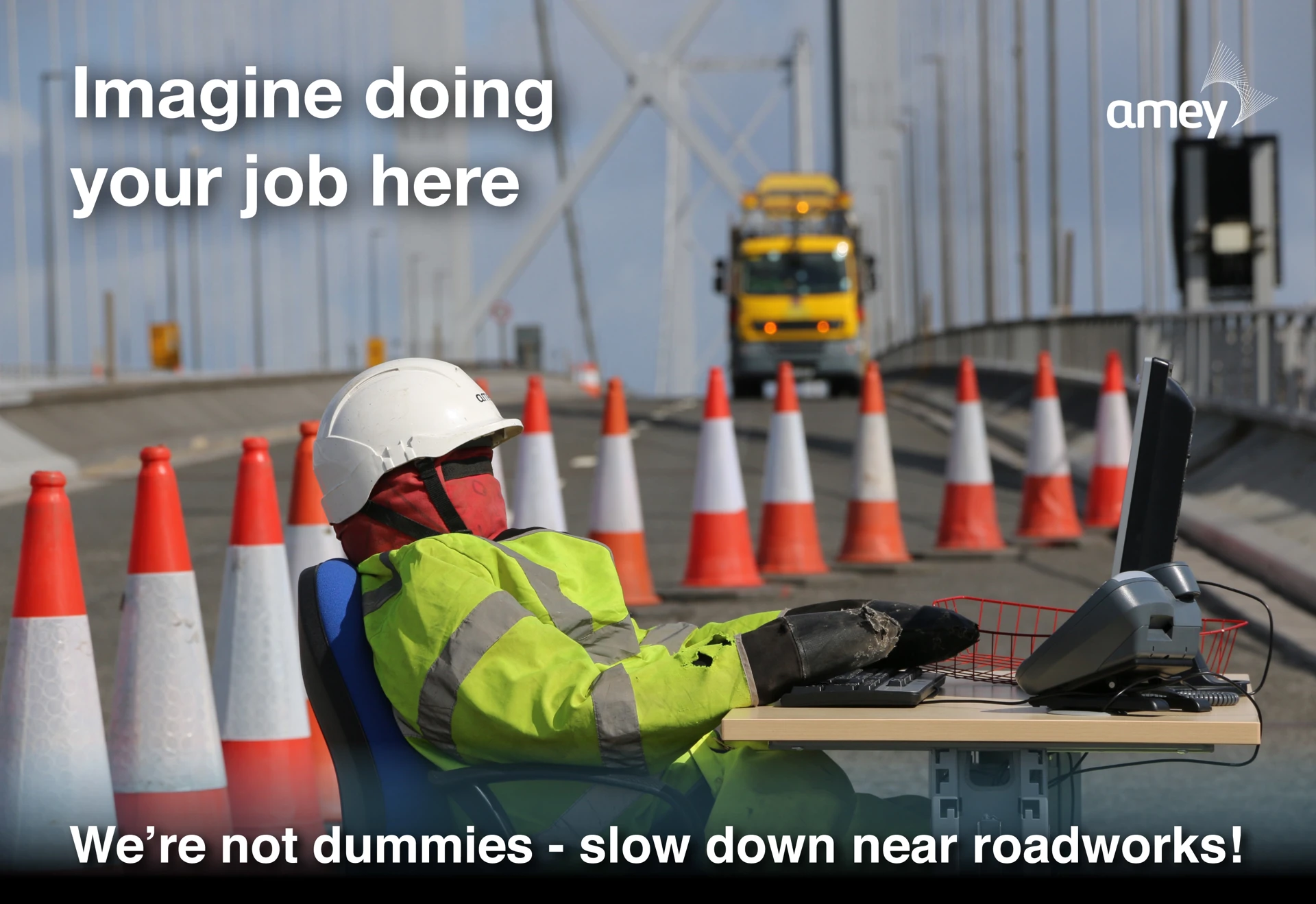 Background image - Roadworker Safety Poster 2018