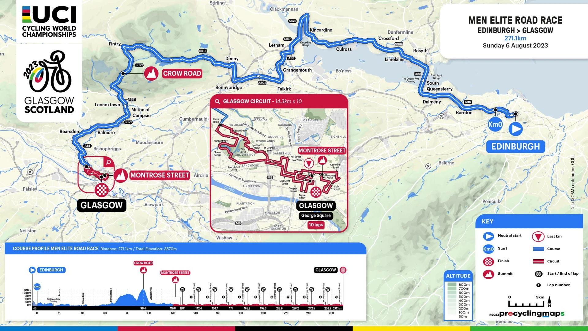 Background image - Mens Elite Road Race Map Detail