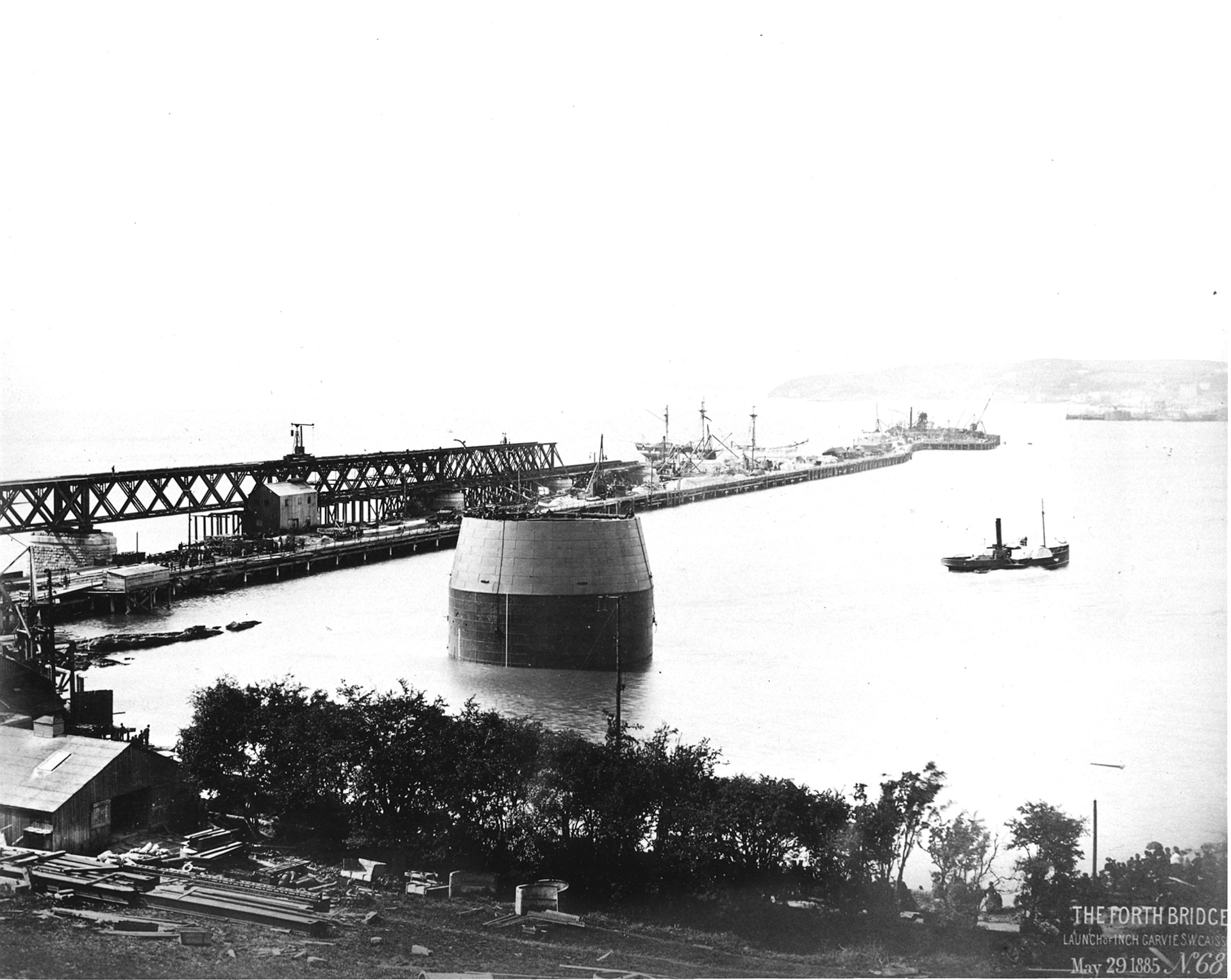 Forth Bridge Construction Gallery 2587