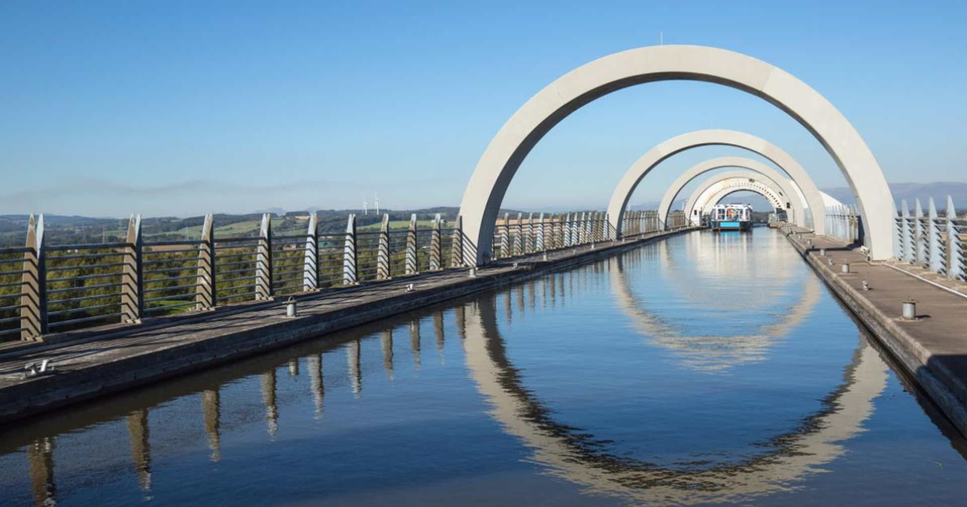 Background image - Falkirk Wheel | Visit Scotland